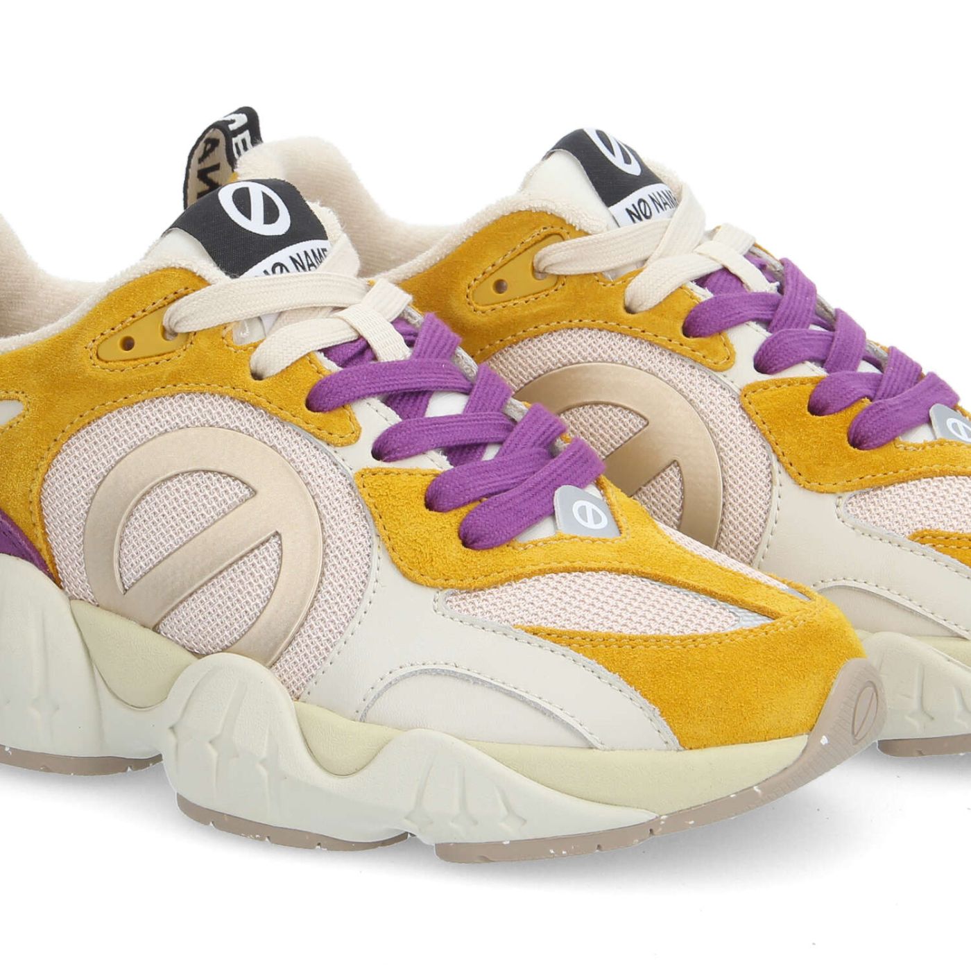 KRAZEE RUNNER W - SDE/CONNOR/SDE - MUSTARD YELLOW/BEIGE/PURPLE